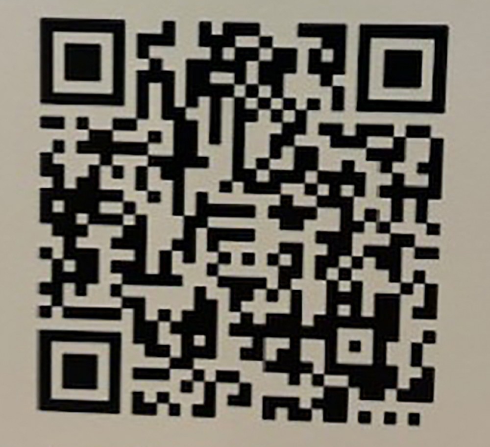 A QR link to the survey.