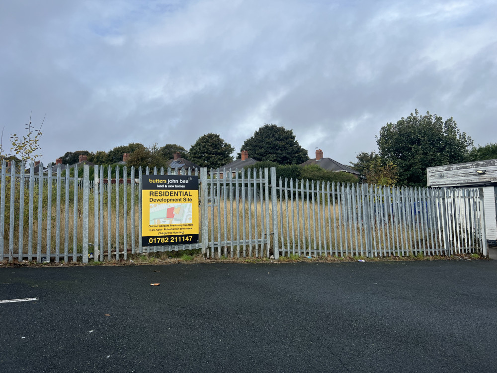 A 0.2 acre site behind One Stop, Meir, is to be sold at auction this month (Nub News).