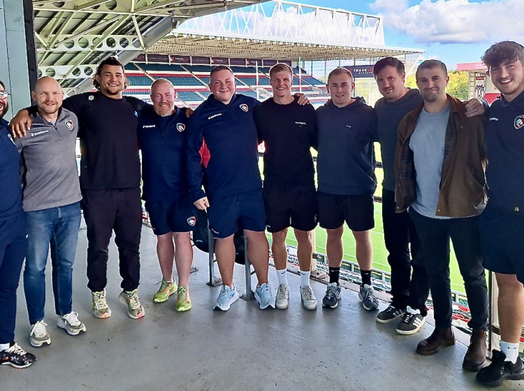 The training course was held at Leicester Tigers' Welford Road ground. Photos: Supplied