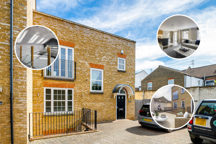 This week's Ealing property of the week is a luxury three bedroom terraced home in St Marys Road, Ealing (credit: Leslie & Co).