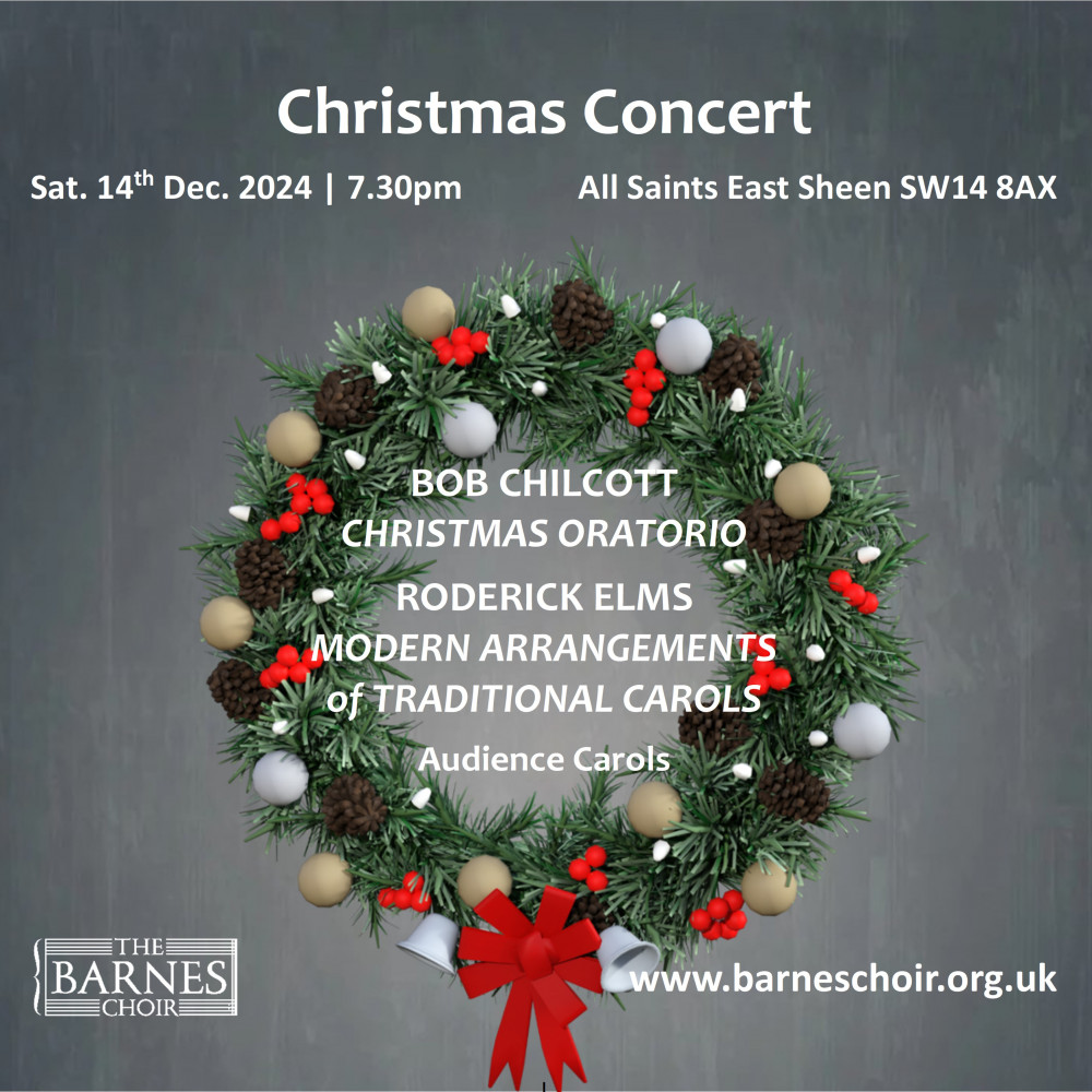 THE BARNES CHOIR CHRISTMAS CONCERT THE BARNES CHOIR CHRISTMAS CONCERT