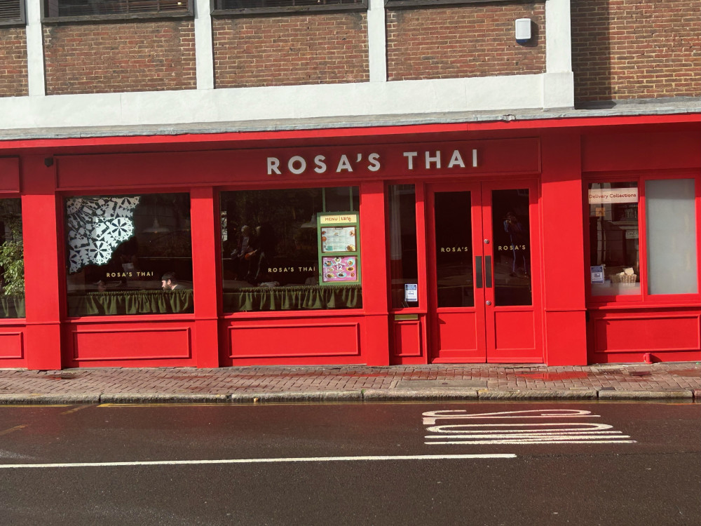 The new Rosa's Thai at 2-6 High Street, Kingston (Credit: Tilly O'Brien)