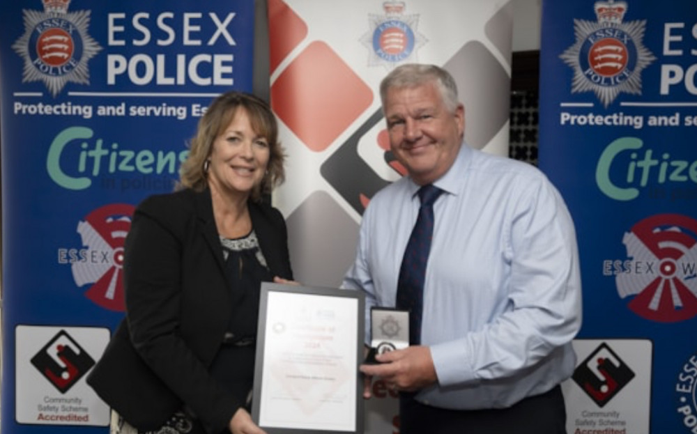 Sarah Wright, CIP Commander at Essex Police and Simon Ward, Environmental Enforcement Officer at Thurrock Council.