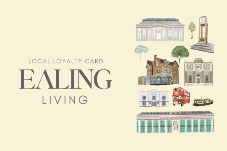 The Ealing Living Local Loyalty Card, from Leslie & Co and Ealing Living Magazine, will offer residents exclusive discounts at over 50 brands across Ealing (credit: Leslie & Co).