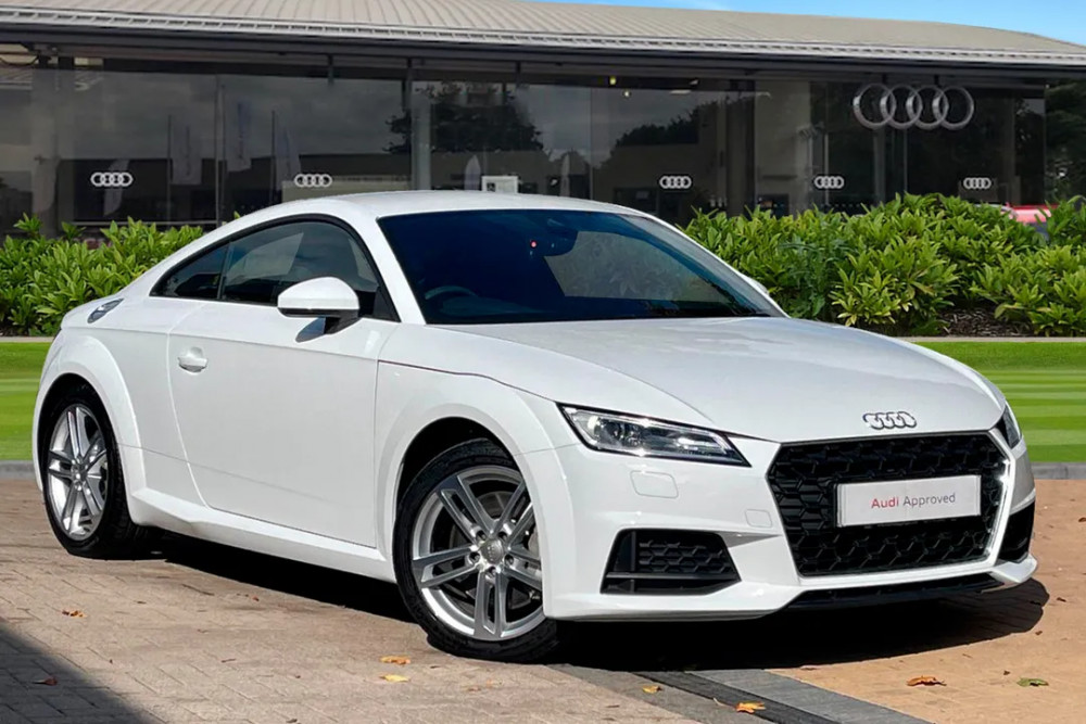 This Approved Used Audi TT is now available at Stoke Audi (Swansway Group).