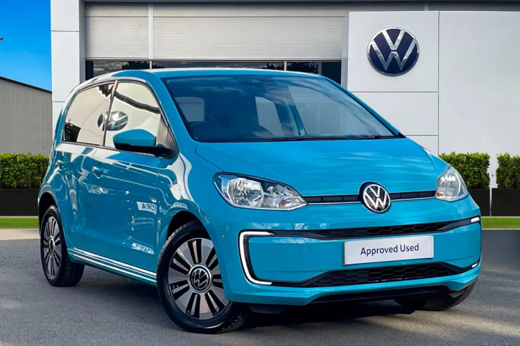 This Approved Used Volkswagen E-UP is available at Crewe Volkswagen (Swansway Group).