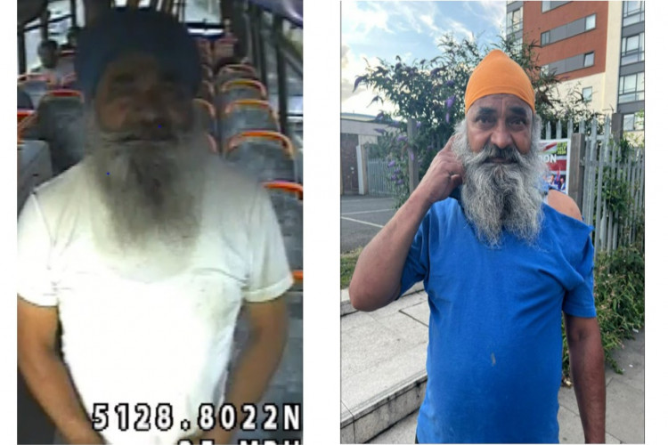 Met Police seek information on this man after 'inappropriate behaviour' on a bus near Croydon (credit: Met Police).