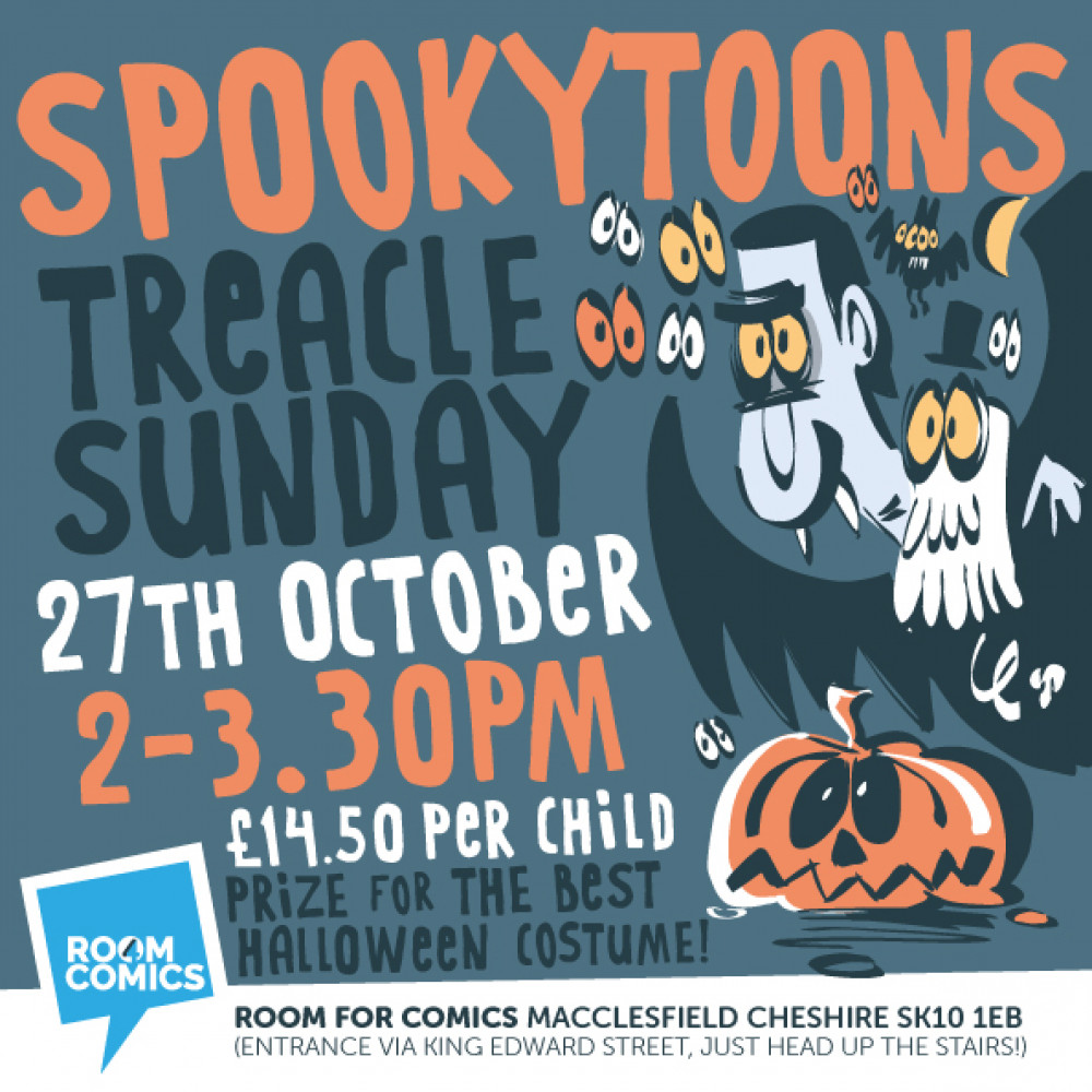 SPOOKY-Toons! Cartoon-art workshop - SPOOKY Special!