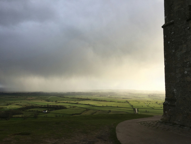 The view from Glastonbury Tor (Unsplash) 