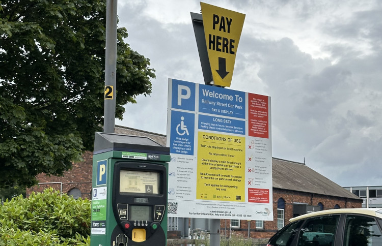 The Railway Street Car Park, Crewe. (Image - Crewe Nub News) 
