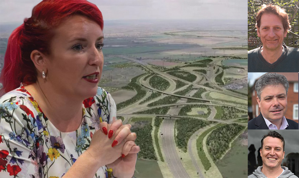 Minister Louise Haigh has been urged to reject the proposal by campaigner Chris Todd (top), Thurrock Council leader Cllr John Kent (middle) and East Thurrock MP James McMurdock.