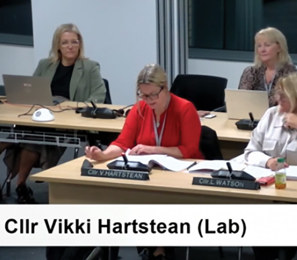 Cllr Vikki Hartstean.