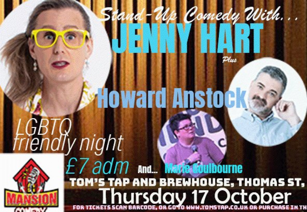 Stand Up Comedy With Jenny Hart and friends Stand Up Comedy With Jenny Hart and friends
