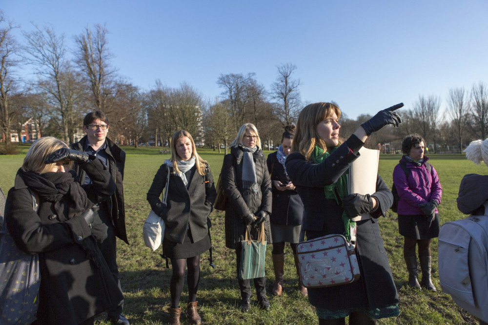 Consulatants Design South East will be walking with residents around the borough.