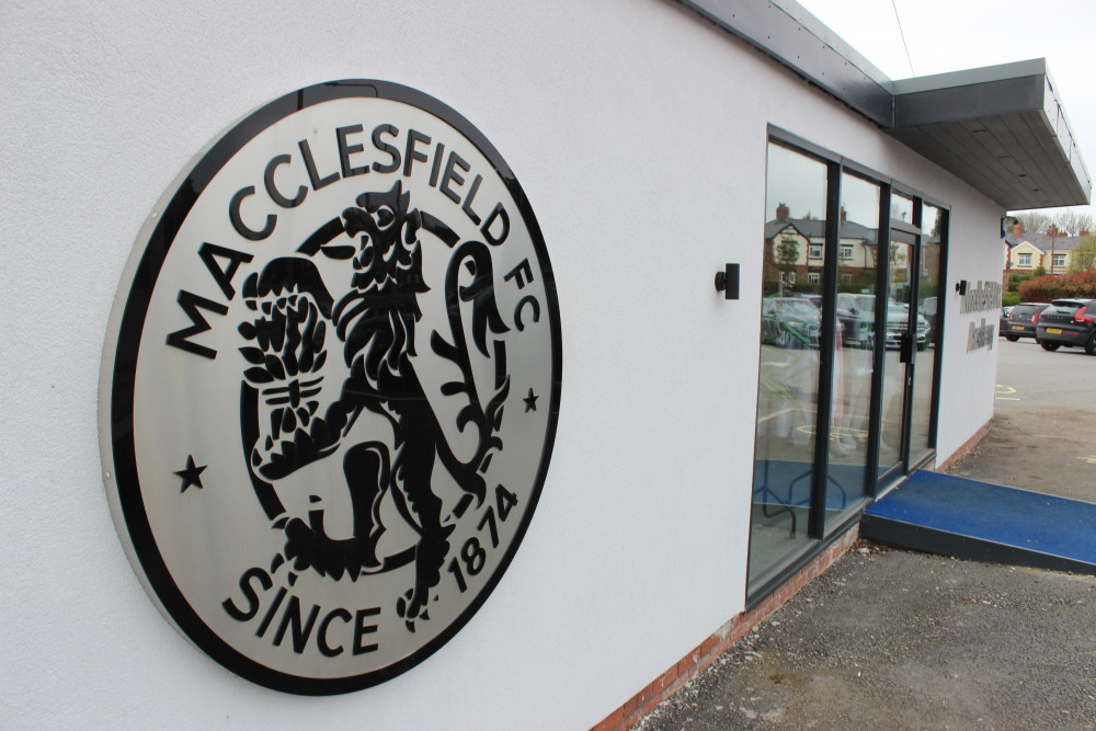 The Leasing.com Stadium, the home of Macclesfield FC. (Image - Macclesfield Nub News) 