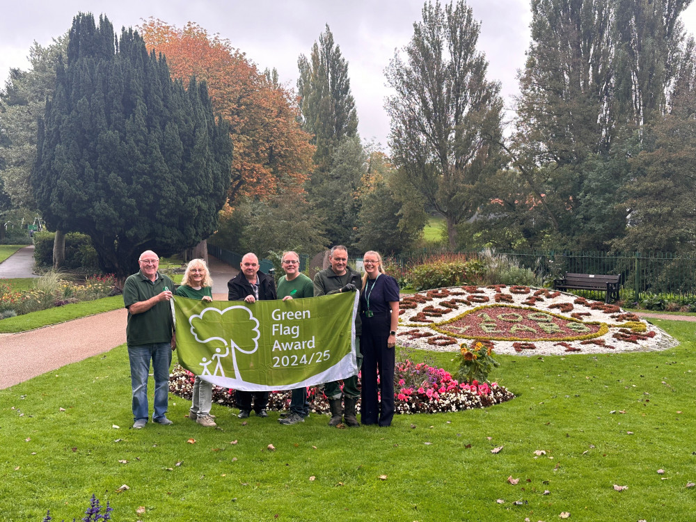 Congleton Park has again been recognised as one of the finest green spaces in the country, having retained its prestigious Green Flag Award for 2024 (Congleton Town Council).