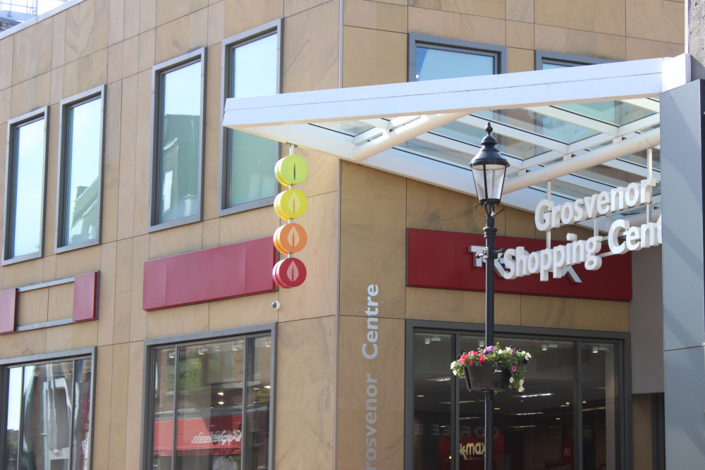 Grosvenor Shopping Centre, Macclesfield. (Image - Macclesfield Nub News) 