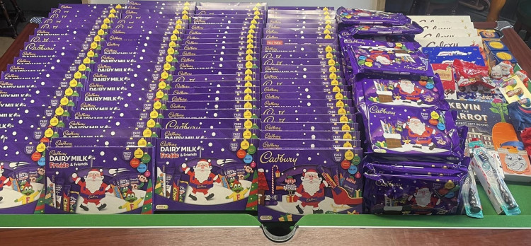 Choccy for the community! (Image - Supplied)