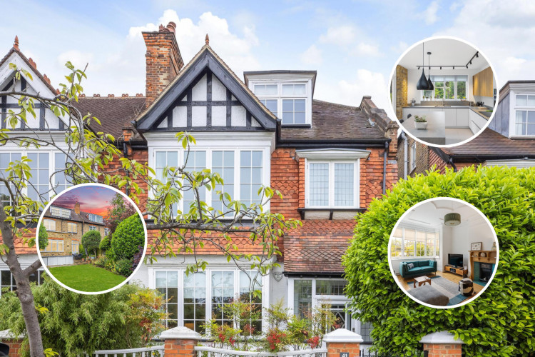 This week's Ealing property of the week is a stunning six bedroom semi-detached home in Amherst Road, Ealing (credit: Leslie & Co).