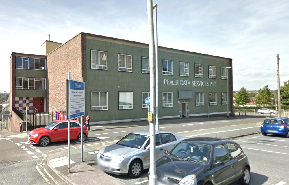 Ringway House, in Hanley, will be turned into 18 self-contained apartments (Google).