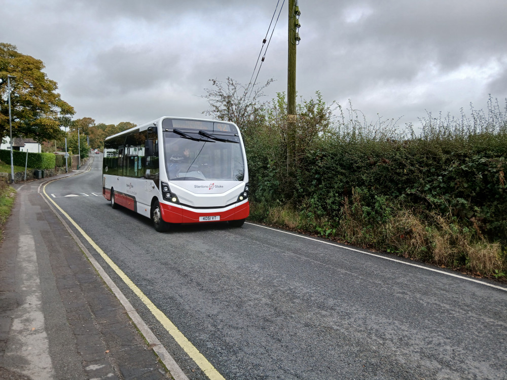 The number 42 bus service is officially up and running (Stoke-on-Trent City Council).