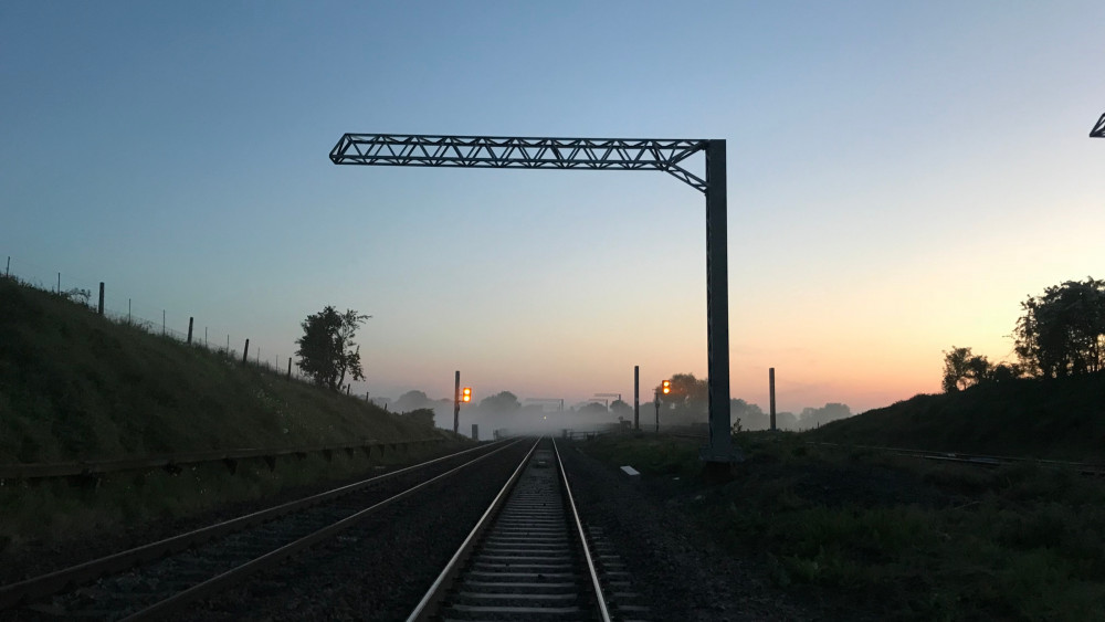 Engineering works will take place on the mainline between Saturday 19 and Sunday 20 October (image via Network Rail)