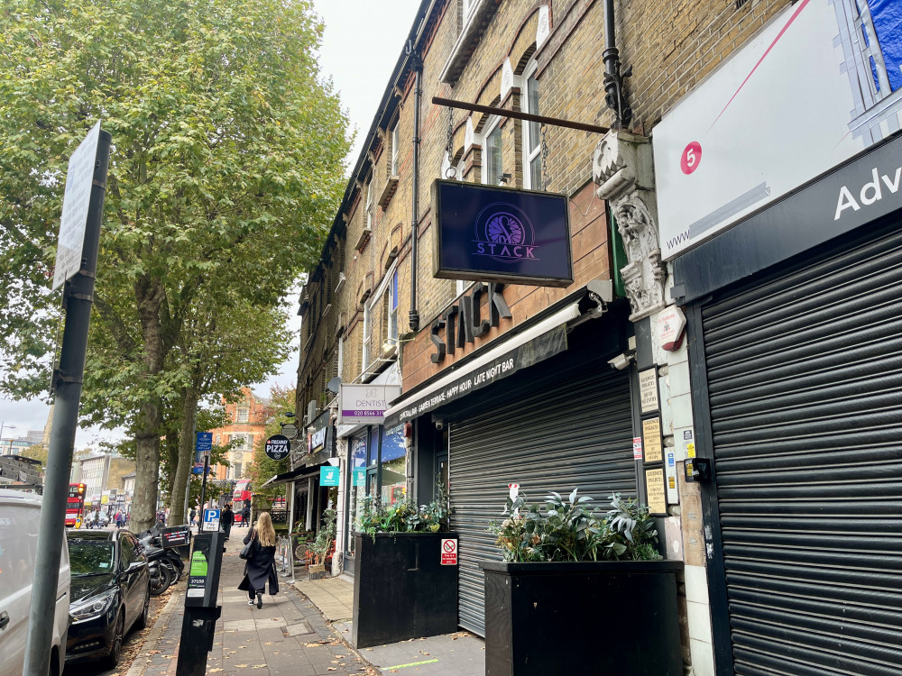 Stack Bar is on The Mall near Ealing Broadway Station (credit: Cesar Medina).