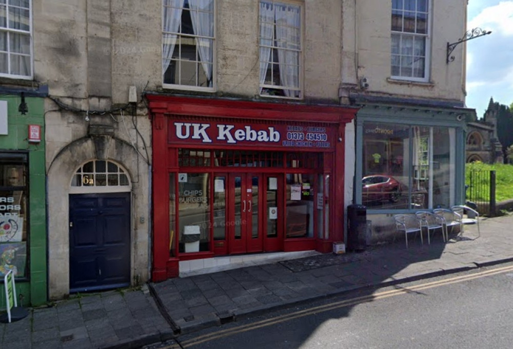 Eyub Saliev of UK Kebab was throwing his rubbish away in public bins (image via Google Maps)