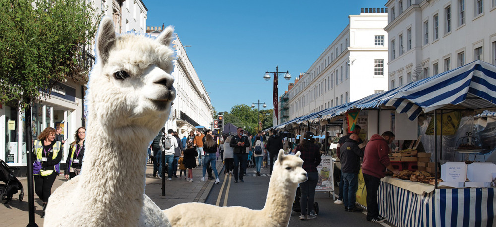 Markets are coming to Leamington Spa every Sunday until Christmas (image via CJ's Events Warwickshire)