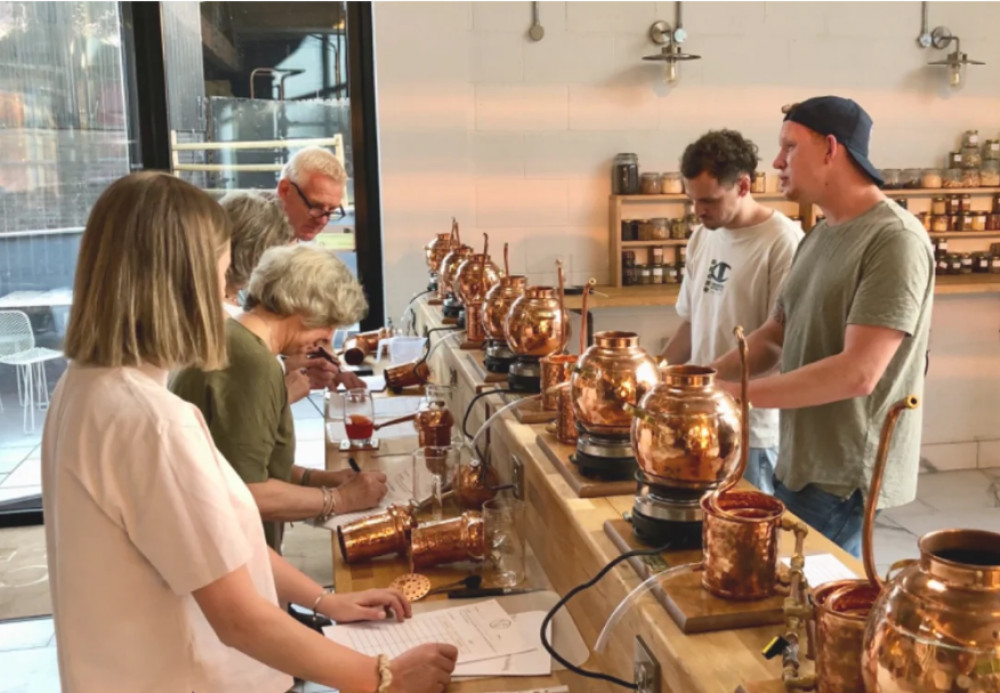 East Chase Distillers has launched a new 'Gin Making Experience' (image via East Chase Distillers)