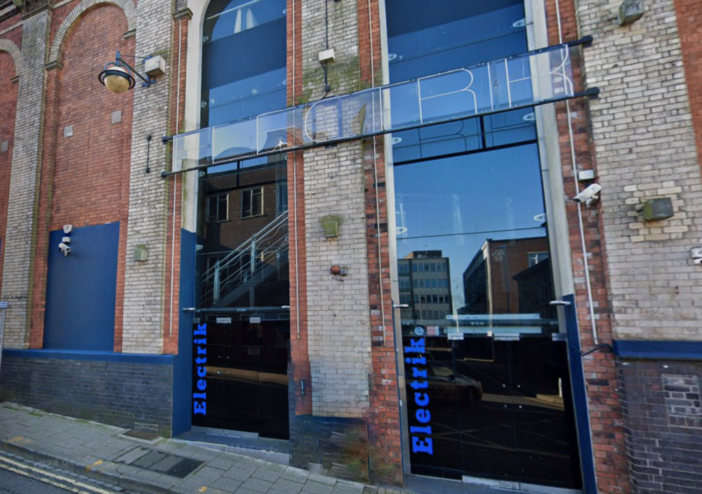 Electrik, in Hanley, has been put on the market for £475,000 (Google).