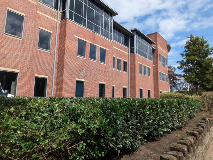 Cheshire East Council HQ, Westfields, Sandbach. (Image - Nub News) 
