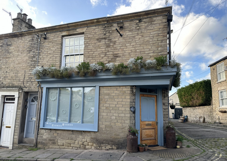 The Green, of 15 High Street, Bollington, pictured yesterday. (Image - Macclesfield Nub News)
