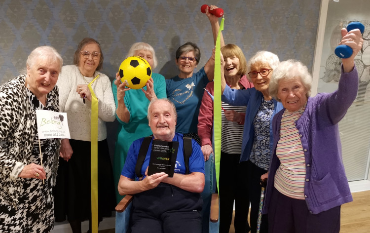 Dementia specialist, Belong Crewe, has been crowned winner of Best Health and Wellness Service at this year's HealthInvestor Seniors Housing Awards (Belong Crewe).