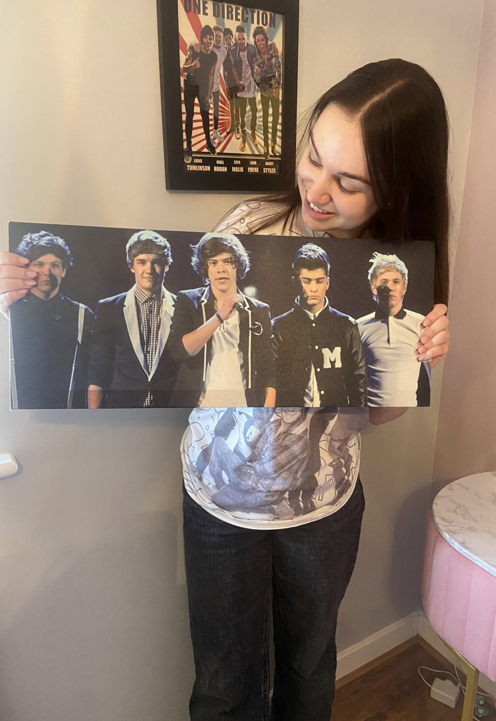 Izzy Hawksworth, had been a fan of the boyband since she was just seven. She had seen Liam live in concert three times. (Photo: SWNS) 