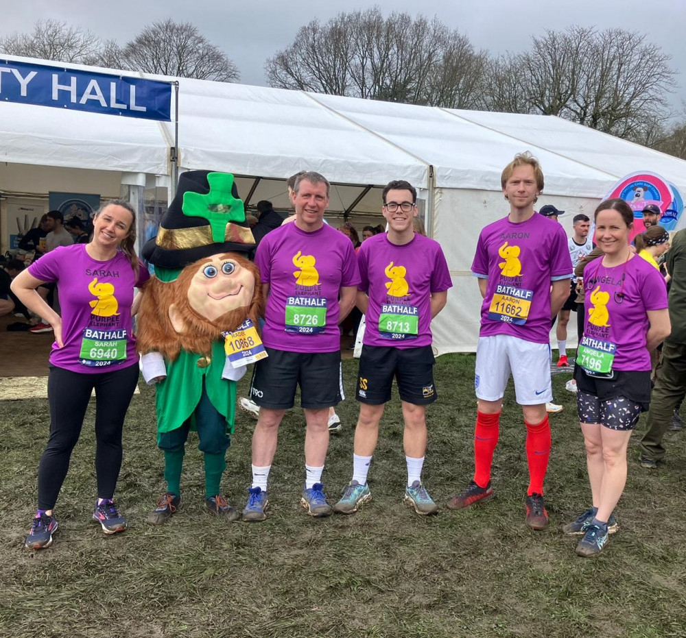 Purple Elephant would like you to join the Bath-Half runners team (image supplied)