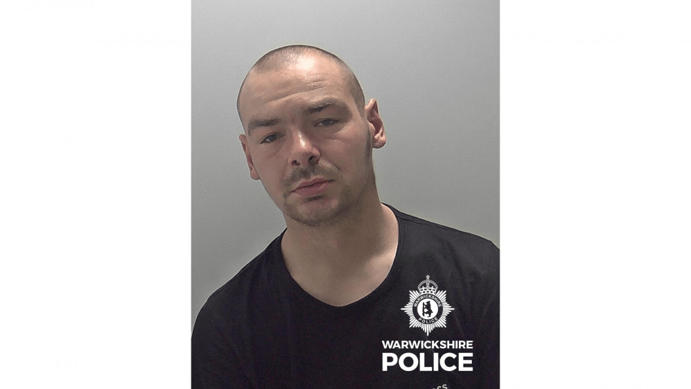 Odin Young was sentenced this week at Coventry Magistrates Court (image via Warwickshire Police)