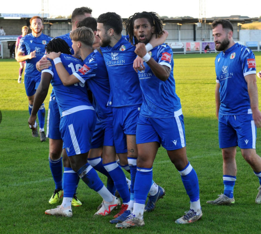 Grays celebrate. 