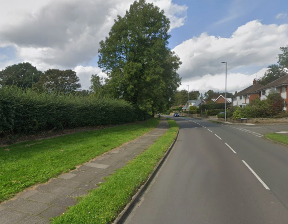 The incident happened in a field behind Church Road, Longton, last month (Google).