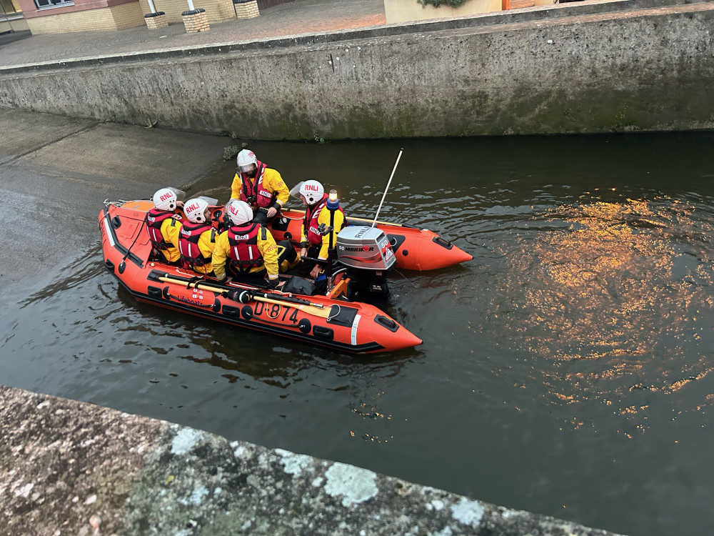 Teddington RNLI received three calls out in 12 hours over the weekend (Credit: Tilly O'Brien)