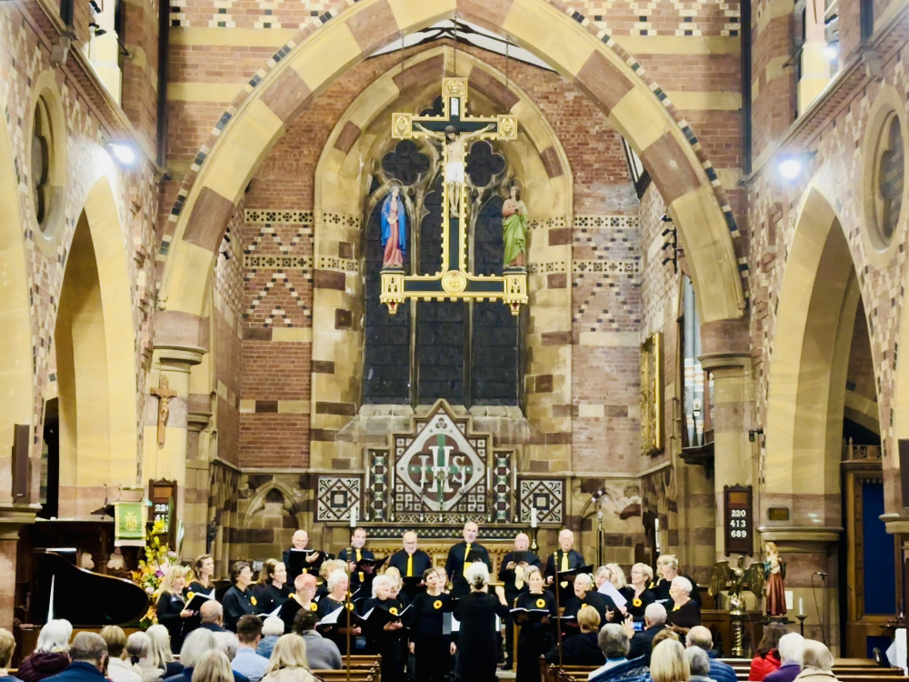 Penarth Community Choir at St Augustine’s Church Penarth