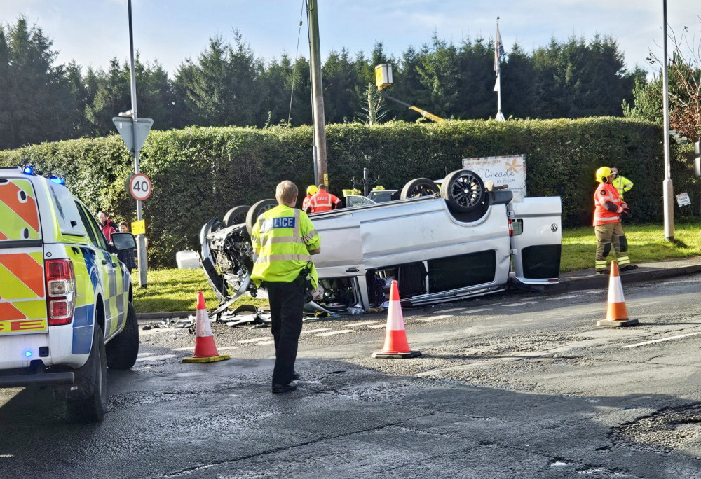 The junction along the A521 in Cheadle has seen cars flip, collide with lorries and cause £200k of damage (SWNS).