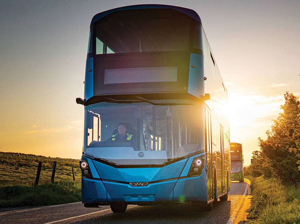 Zero Emissions Bus Running On The First Bus South Network. CREDIT: Department For Transport.