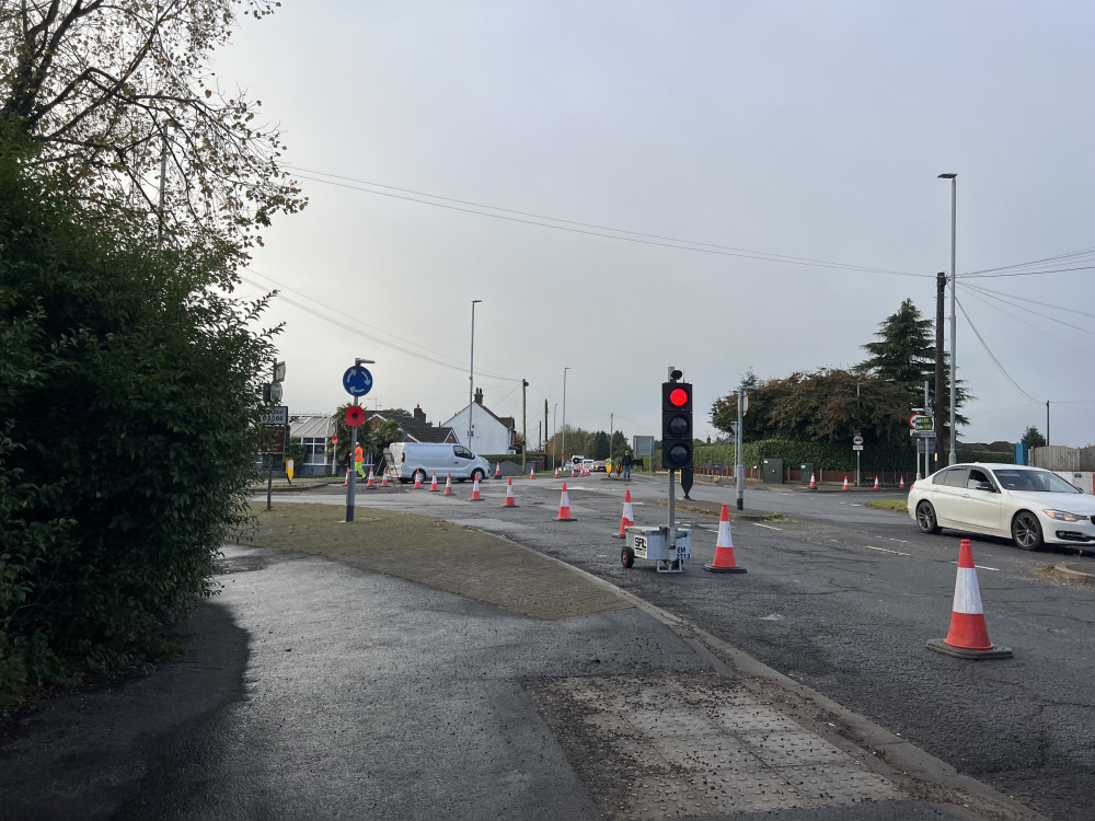 The whole of the A520 Windmill Hill roundabout is being resurfaced (Nub News).