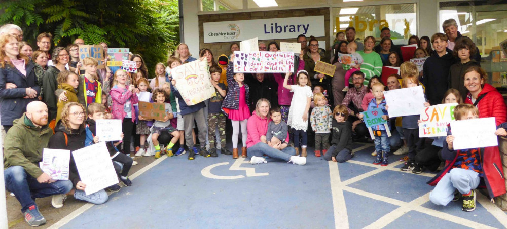 Friends of Bollington Library, pictured in August 2024, outside Bollington Library. The Friends of Bollington Library is an independent body which aims to engage with the Bollington community at large to encourage awareness and use of Bollington Library through events, activities and publicity. (Image - Friends of Bollington Library) 