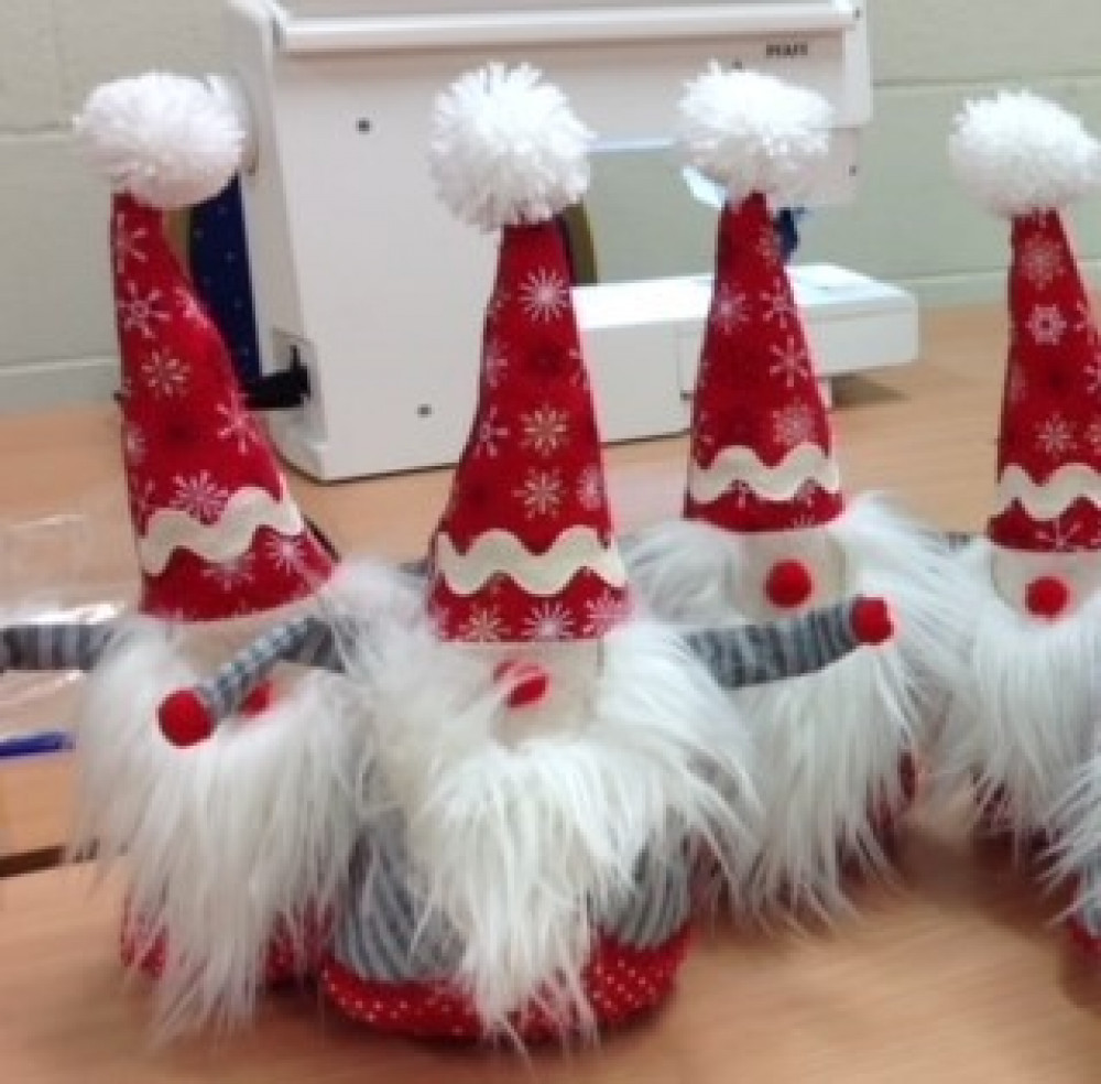 Upcycled Christmas Gnomes workshop Upcycled Christmas Gnomes workshop