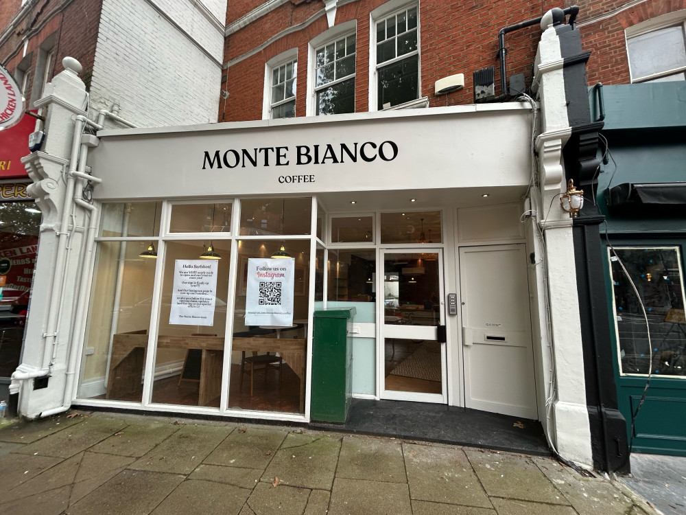 Monte Bianco is situated on Brighton Road in Surbiton (Credit: Tilly O'Brien)