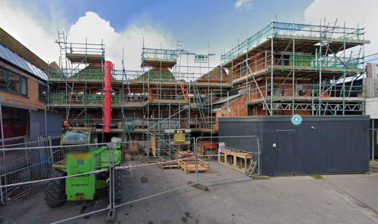 Regeneration work at the Red Brick building C site has been "paused" by Somerset Council so an audit can take place