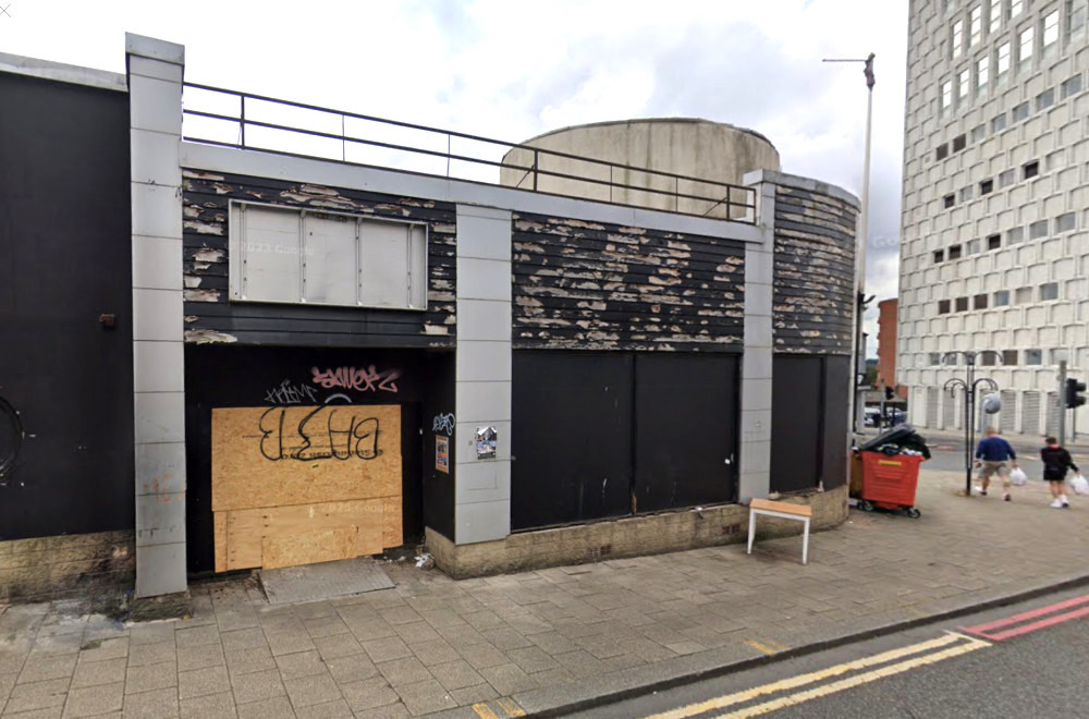 27 Pall Mall, Hanley, is to become a new restaurant and four new shops (Google).