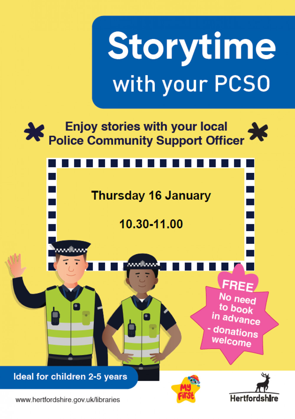 Storytime with your PCSO Storytime with your PCSO